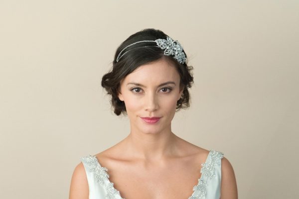 Pandora Pearl & Swarovski Crystal Headpiece - Image 3