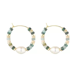 KYLEE KHAKI TONES EARRINGS