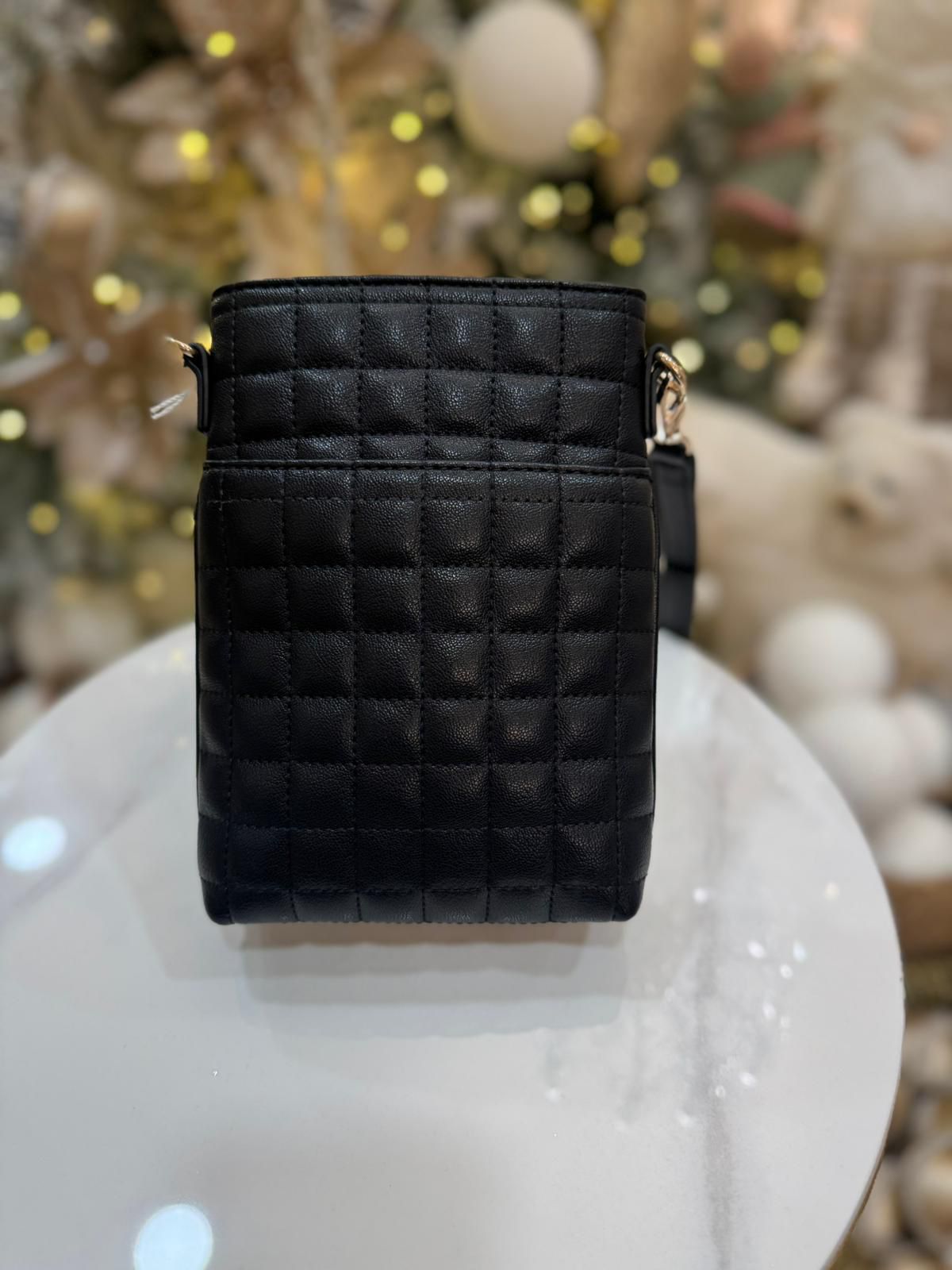 GUESS Nadira Travel Mini Crossbody Black - Image 2