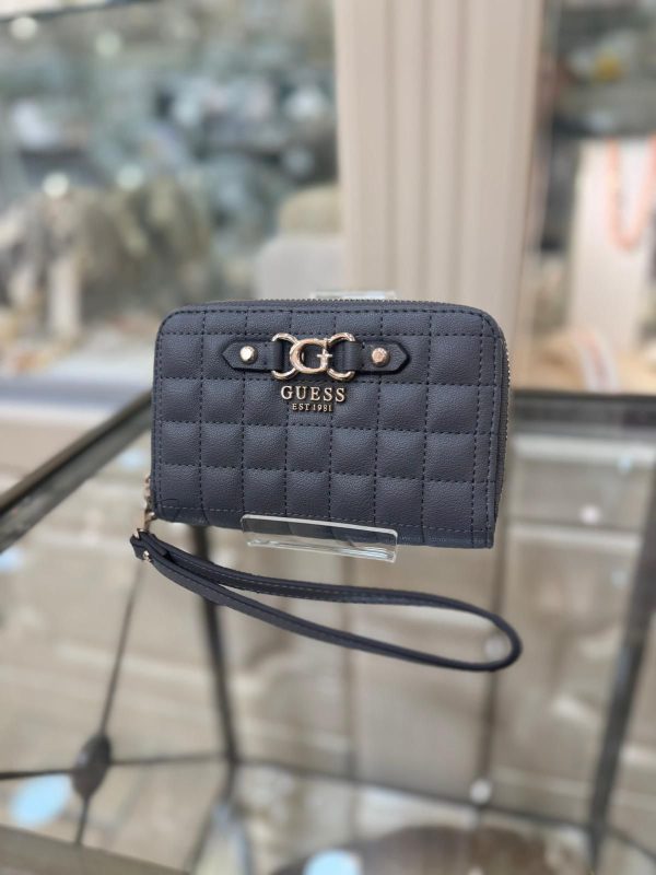 GUESS Nadira Mini Wallet Grey