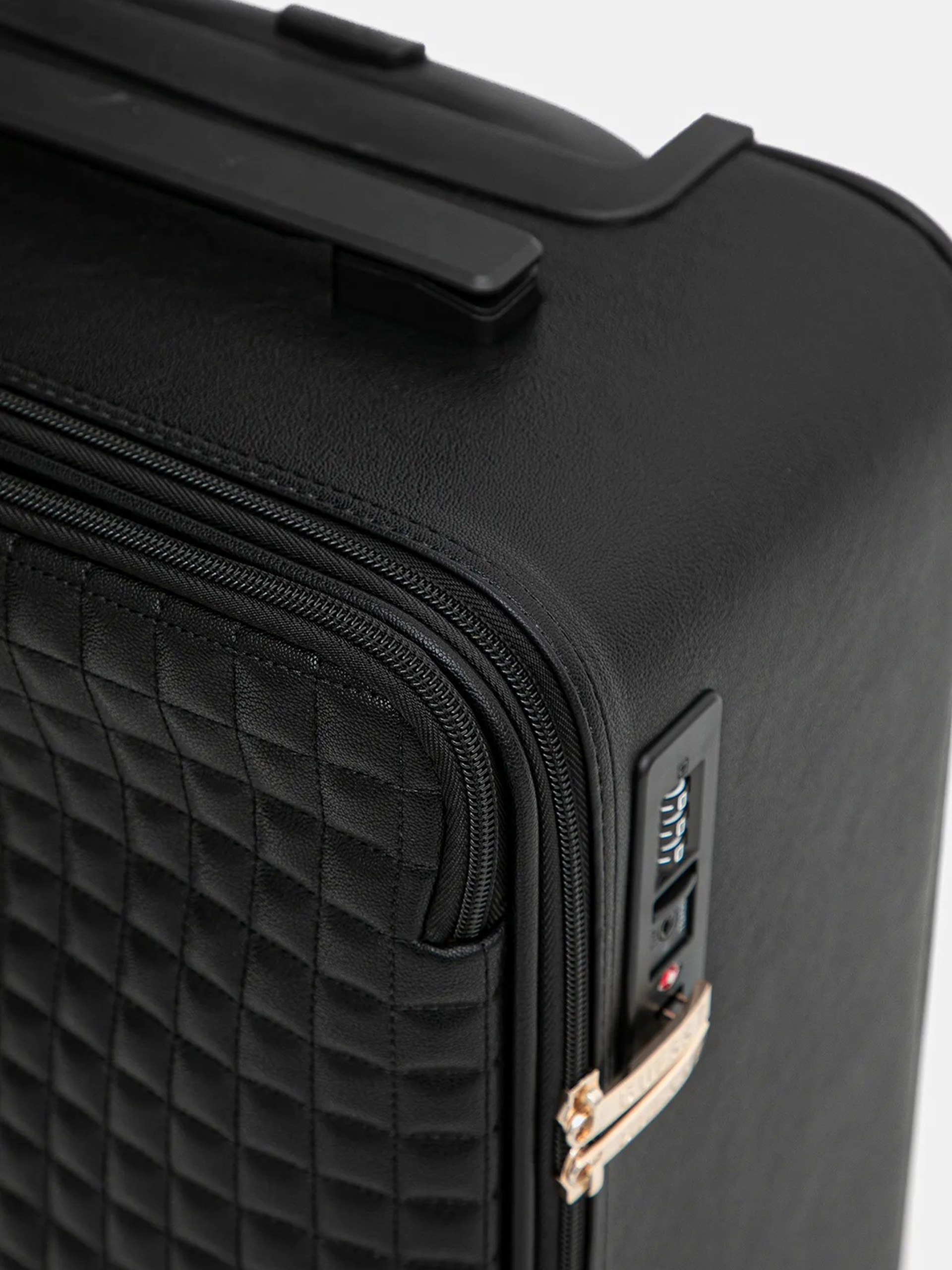 GUESS Nadira Travel Cabin Suitcase Black - Image 3