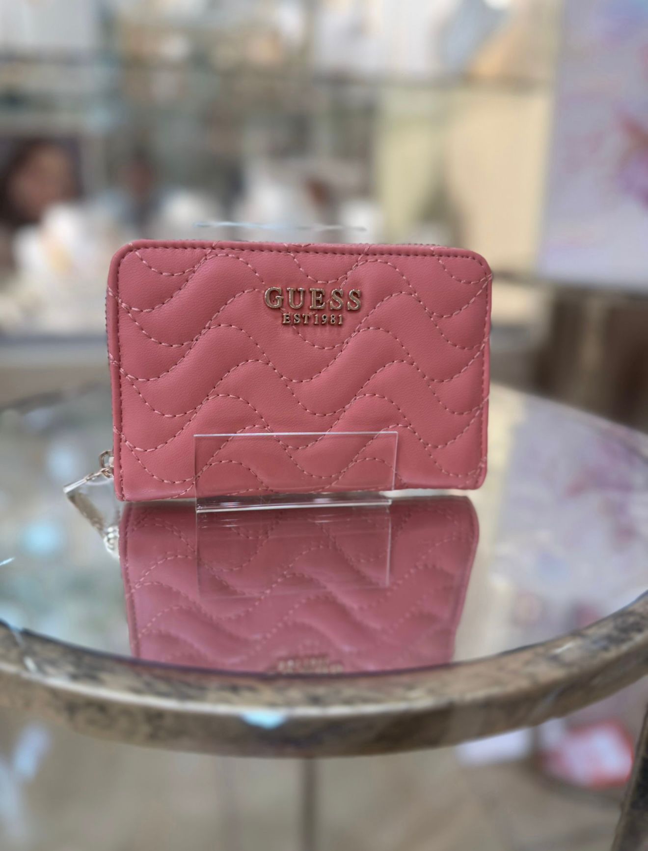 GUESS Melisandra SLG Wallet Begonia