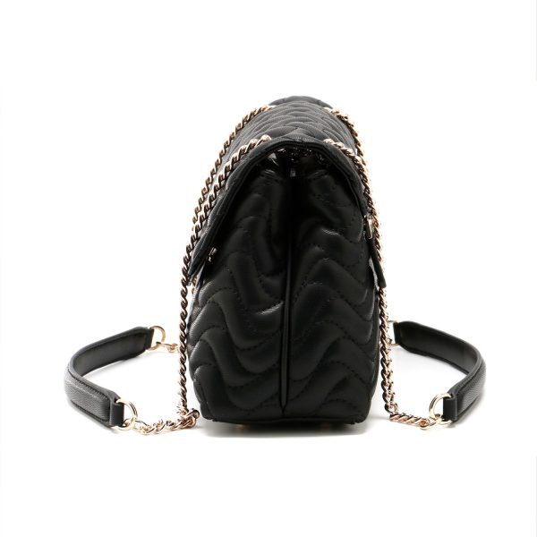 GUESS Melisandra Convertible Xbody Flap Black - Image 5