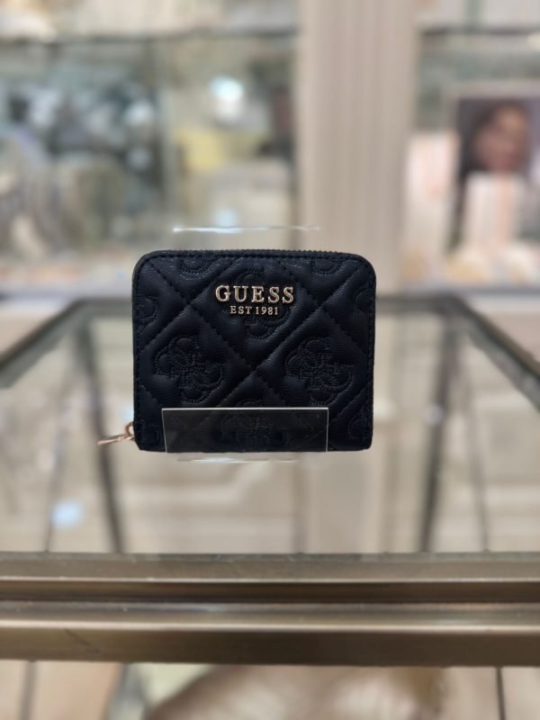 GUESS Adelasia 4G Logo Mini Wallet Black