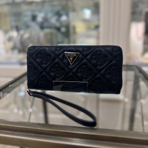GUESS Adelasia 4G Logo Maxi Wallet Black