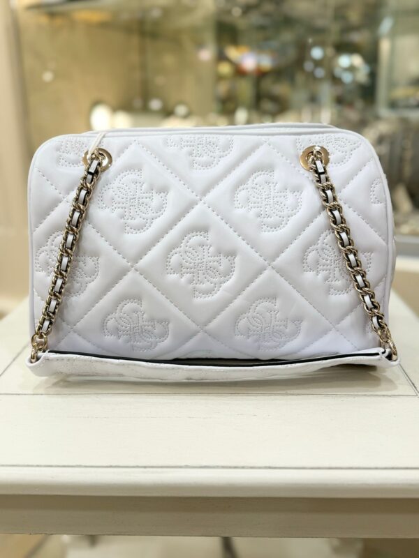 GUESS Marieke Handbag White - Image 3