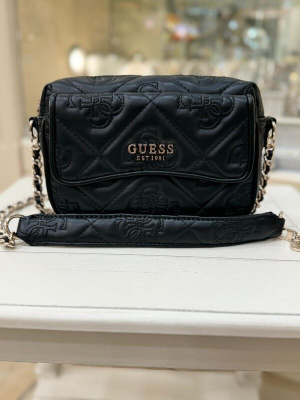 GUESS Marieke Camera Bag Light Black