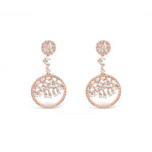 ABSOLUTE E2031RS ROSE GOLD EARRINGS