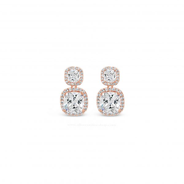ABSOLUTE E2038RS ROSE GOLD EARRINGS