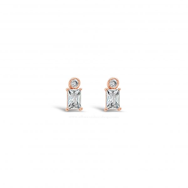 ABSOLUTE E2040RS ROSE GOLD EARRINGS