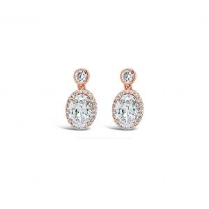 ABSOLUTE E2094RS ROSE GOLD EARRINGS