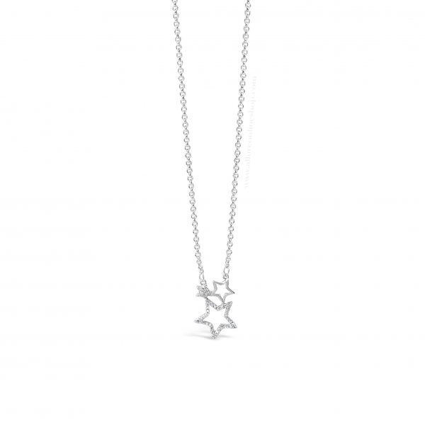Jewel by Absolute JP212SL Silver Necklace - Image 3
