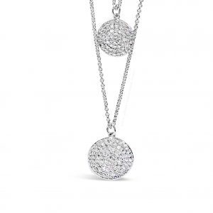 Jewel by Absolute JP229SL Silver Necklace