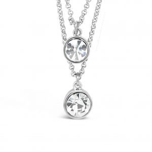 Jewel by Absolute JP231SL Silver Necklace