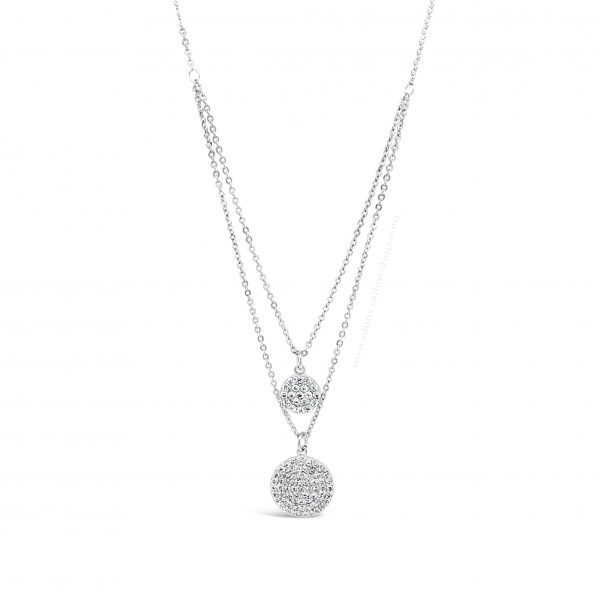 Jewel by Absolute JP233SL Silver Necklace - Image 3