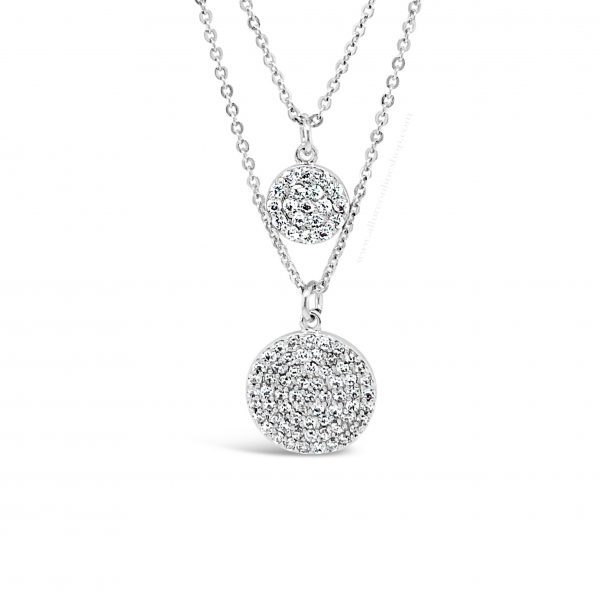 Jewel by Absolute JP233SL Silver Necklace