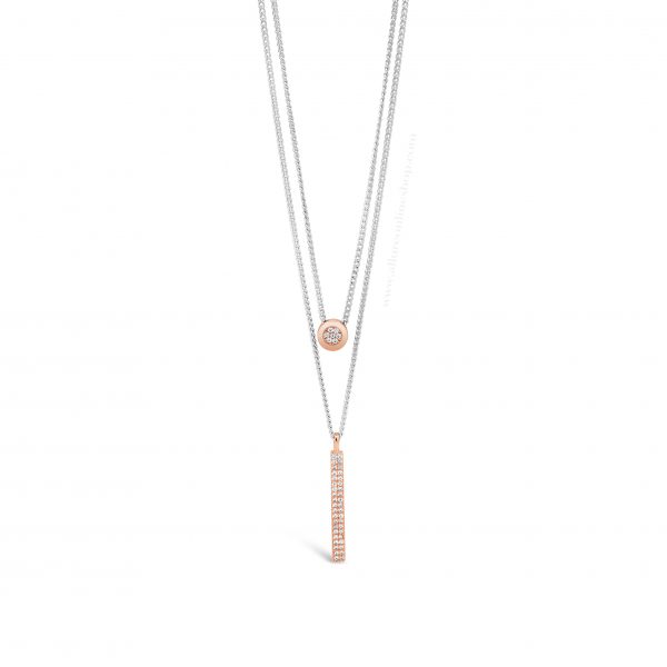 Jewel by Absolute JP235SL Silver Necklace - Image 3