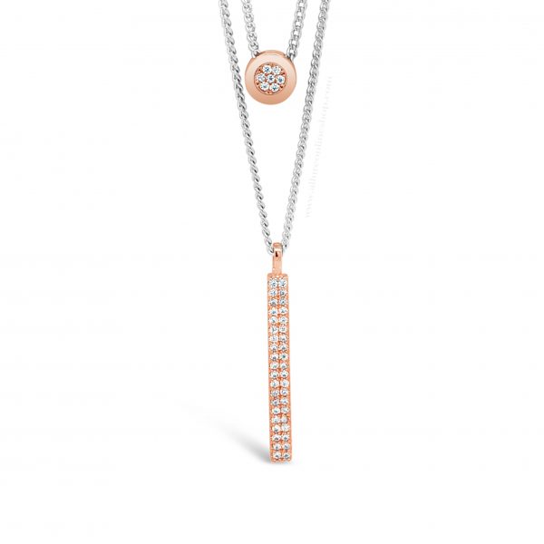 Jewel by Absolute JP235SL Silver Necklace