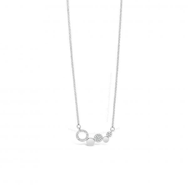Jewel by Absolute JP237SL Silver Necklace - Image 4