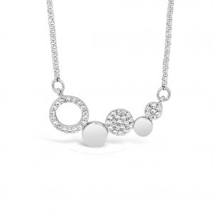 Jewel by Absolute JP237SL Silver Necklace