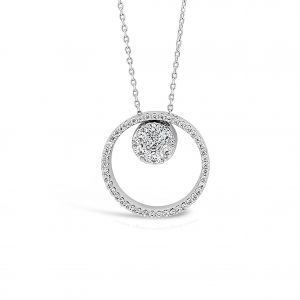 Jewel by Absolute JP239SL Silver Necklace