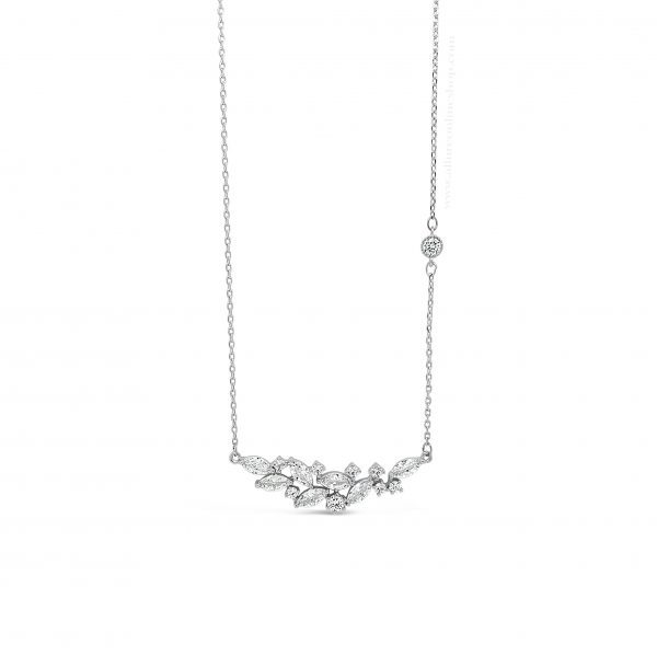 Jewel by Absolute JP246SL Silver Necklace - Image 3