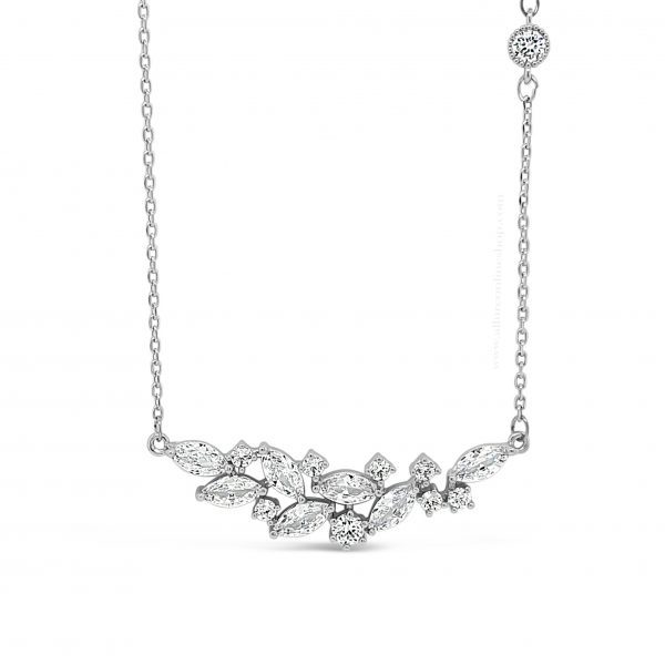 Jewel by Absolute JP246SL Silver Necklace