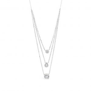 Absolute Sterling Silver Necklace SN111SL