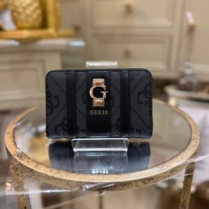 GUESS Erenia Wallet Black Logo
