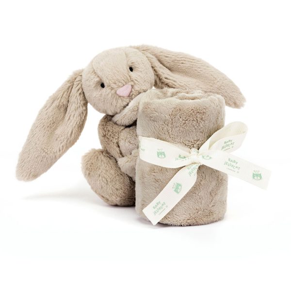 JellyCat Bashful Bunny Soother Beige - Image 5