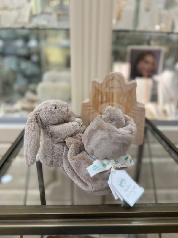 JellyCat Bashful Bunny Soother Beige