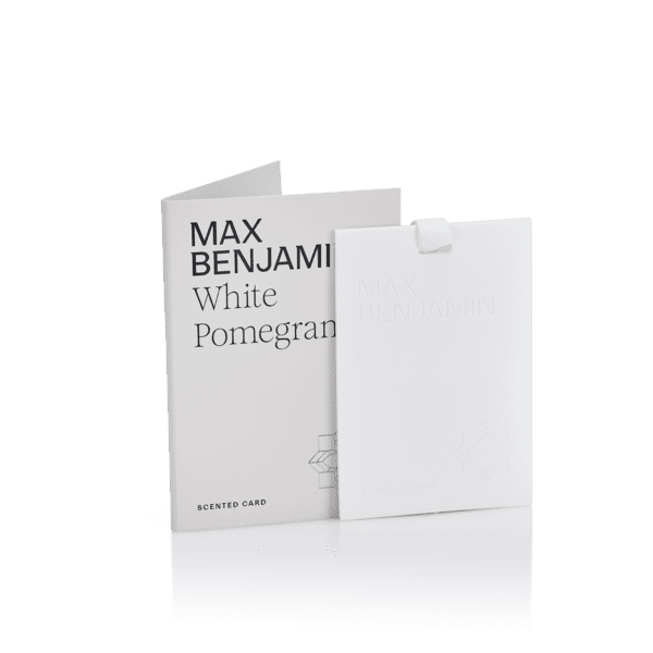White Pomegranate Scented Card