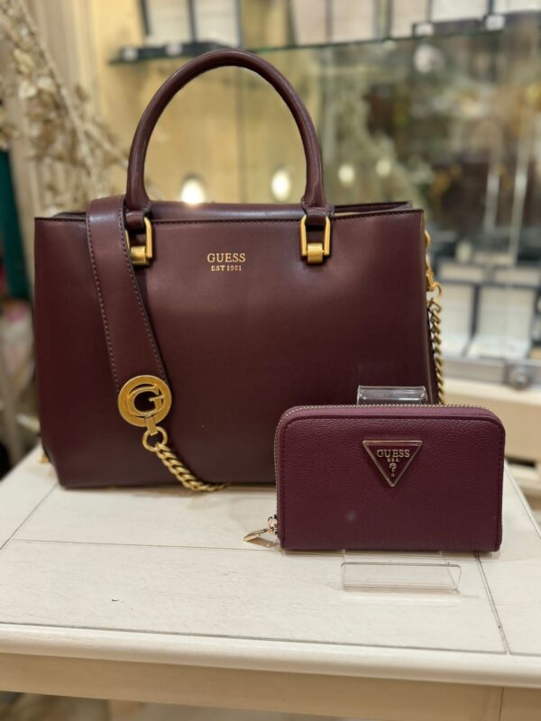 GUESS Masie Handbag Amethyst - Image 3