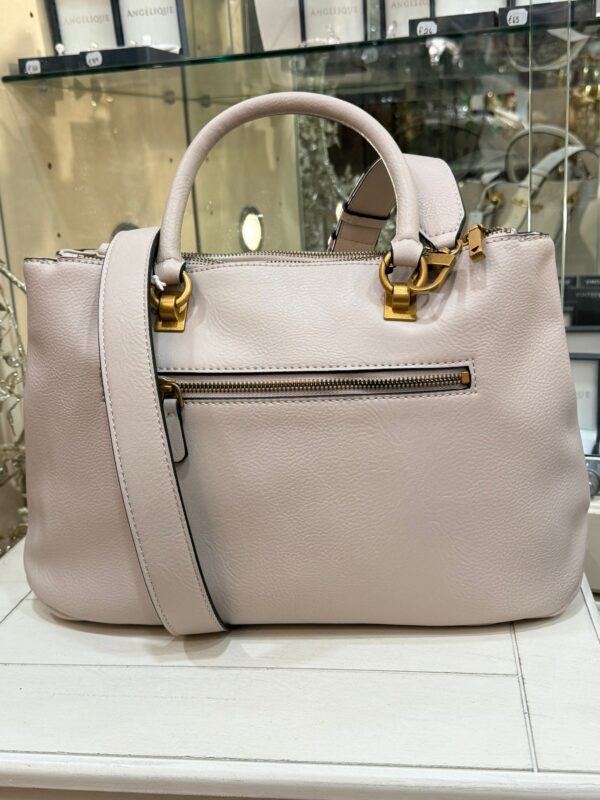 GUESS Arja Satchel Bag Light Beige - Image 2