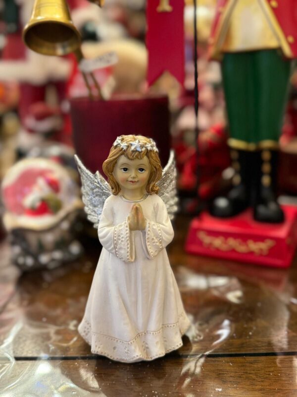 Little Angel with Praying Hands Figurine