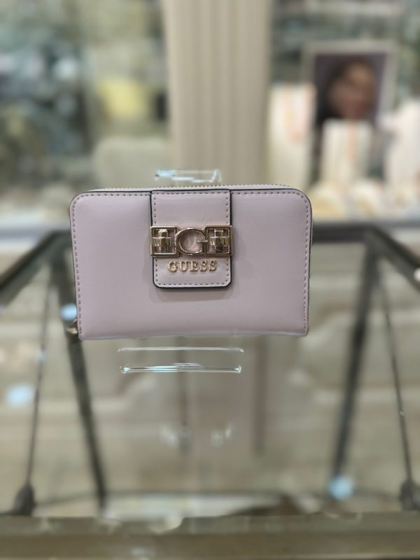 GUESS Jane Mini Wallet Lotus