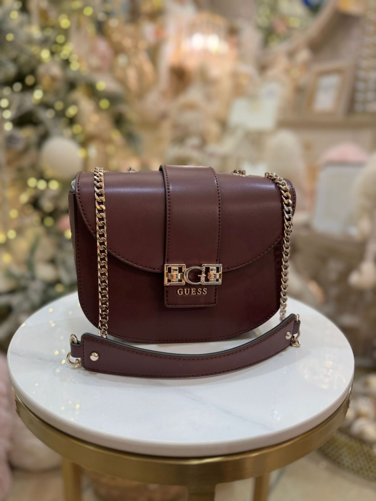 GUESS Jane Handbag Wine