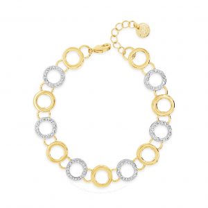 Absolute B2081GL The Gold Collection Mix Bracelet