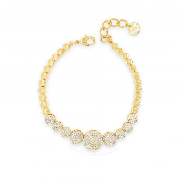 Absolute B2097GL The Gold Collection Mix Bracelet