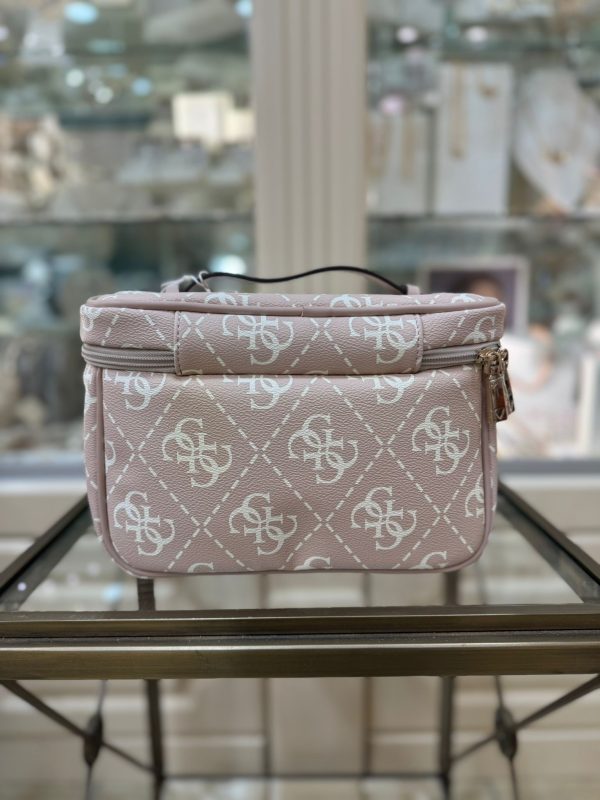 GUESS Berta Travel 4G Logo Beauty Case Light Beige - Image 2