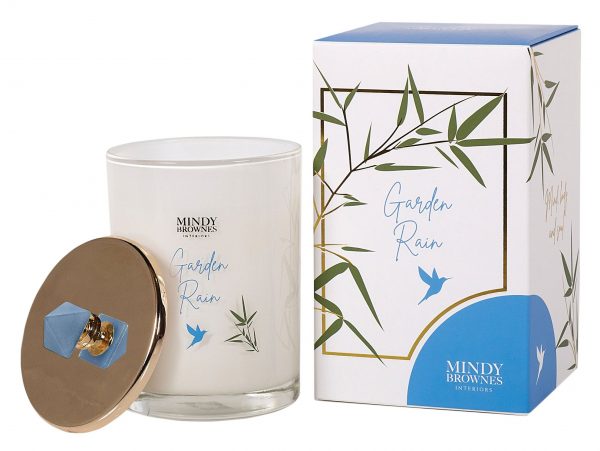 Garden Rain Scented Candle Zen01