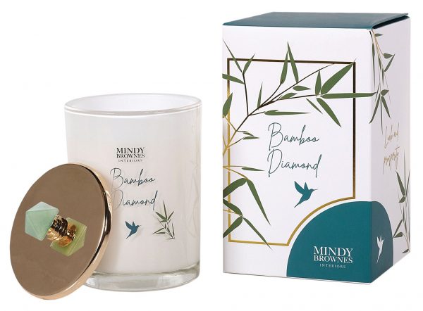 Bamboo Diamond Scented Candle Zen02