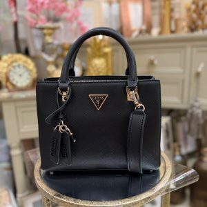 GUESS Noelle Saffiano Hand Bag Black