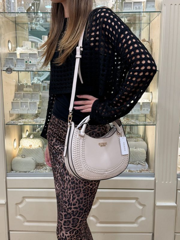 GUESS Tatum Satchel White - Image 6