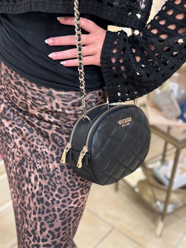 GUESS Tamsin Mini Crossbody Black - Image 3