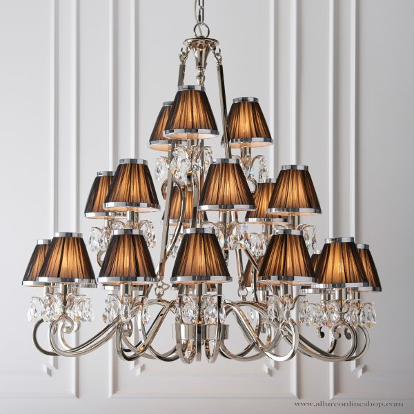 Nickel 21lt Pendant & Black Shades