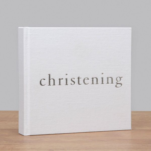 BAMBINO Linen Photo Album - Christening - Image 2