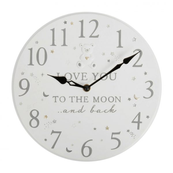 Bambino Love You To The Moon & Back Clock - Image 3