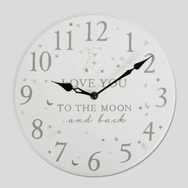 Bambino Love You To The Moon & Back Clock - Image 2