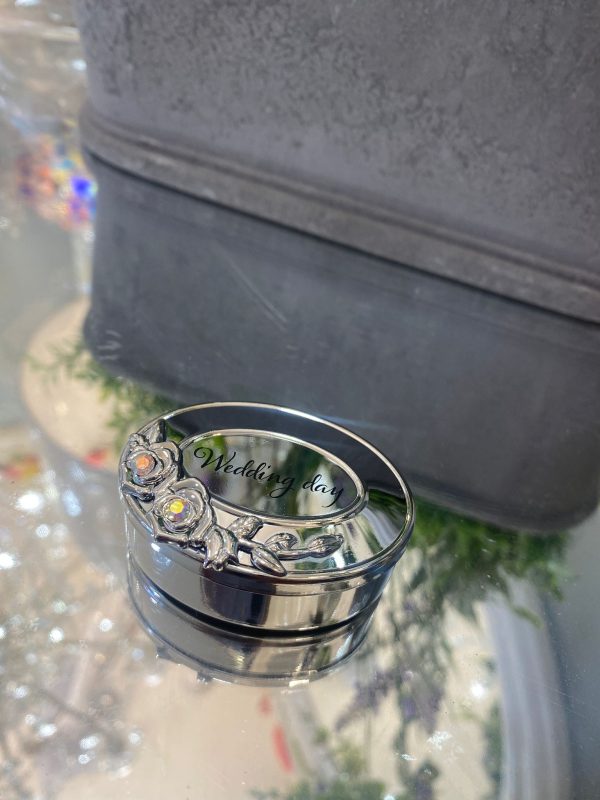 Oval Keepsake Box - Wedding Day